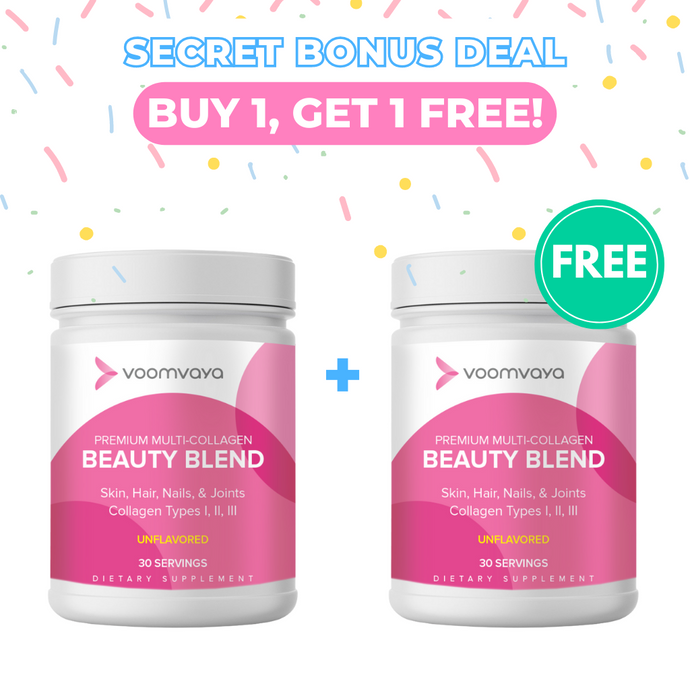 SECRET BONUS DEAL: Buy 1 Collagen Beauty Blend, Get 1 Free