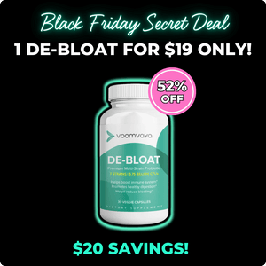 SECRET BONUS DEAL: 1 Bottle of De-Bloat Probiotic