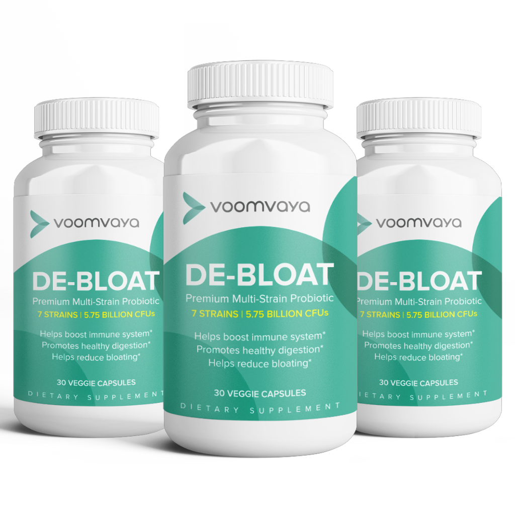 NEW CUSTOMER SPECIAL: 3 Bottles of De-Bloat Probiotic